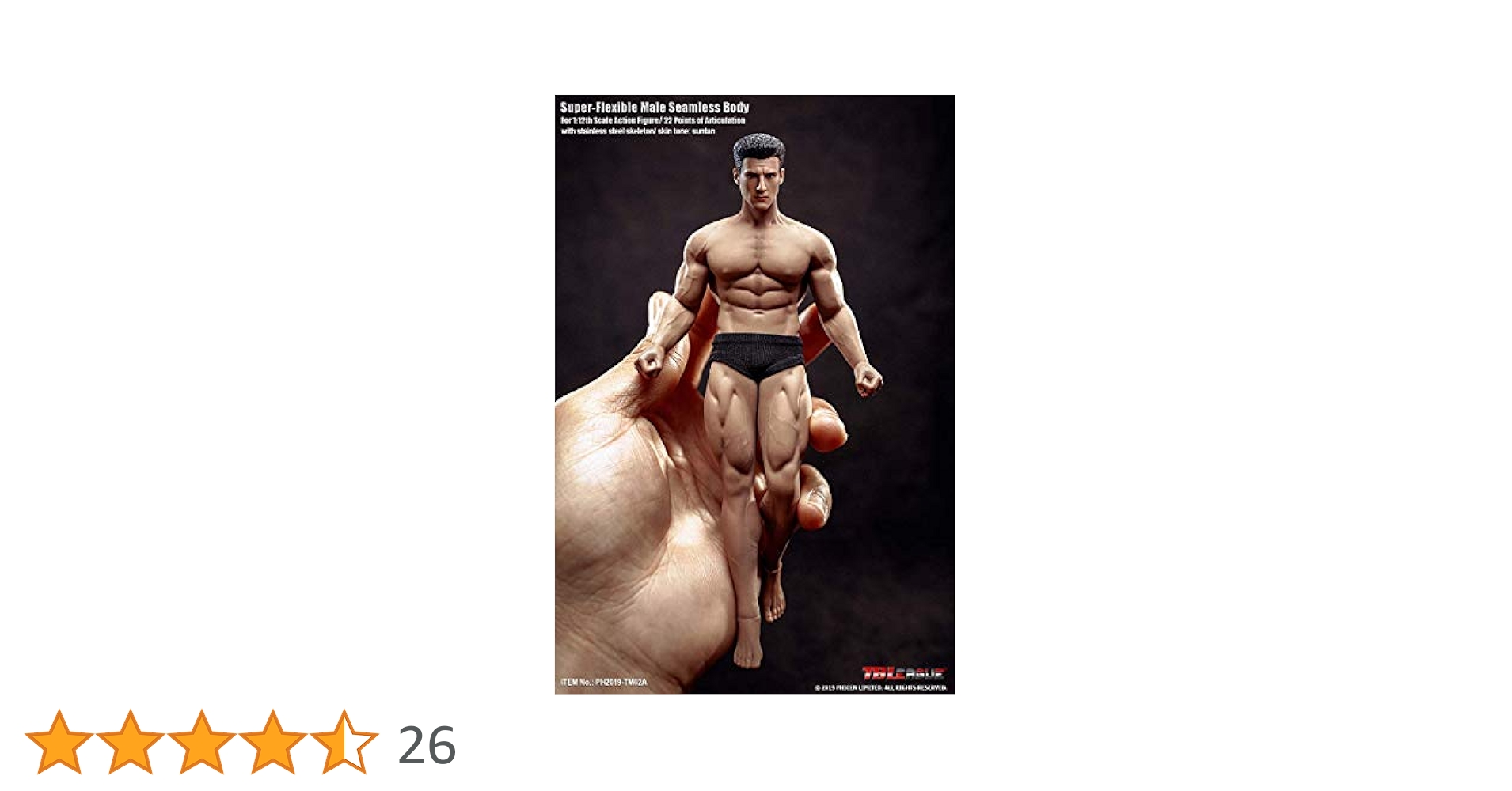 Amazon.co.jp: TBLeague 1/12 スーパーフレキシブル 男性